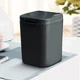 Мусорное ведро настольное с крышкой MVM BIN-06 2L ANTHRACITE - изображение 2