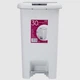 Мусорное ведро с крышкой и педалью MVM BIN-01 30L GRAY - изображение 1