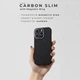 Чохол карбоновий з магнітом Proove Carbon Slim with Magnetic Ring iPhone 15 Pro Black - зображення 4