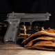 Пневматичний пістолет Borner 92M (Beretta 92) Blowback + 4 шт СО2 +500 кульок BB - зображення 3