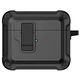 Захисний чохол Deexe Defender Pro для AirPods 4 - Black - зображення 2