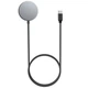 Беспроводное зарядное устройство Deexe Magnetic Cable (Type-C) для Samsung Galaxy Watch 3 / 4 / 5 / 6 / 7 / 8 / Ultra / Ultra (2025) / Active / Active 2 / FE - Black - изображение 2