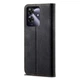 Чехол-книжка с кармашками UniCase Jeans Wallet для Realme C63 / Note 60 - Black - изображение 6