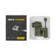 Ліхтар на шолом Night Evolution MPLS CHARGE TAN 5х2х12 см (LT-09-OD) Olive - зображення 5