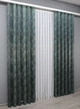 Комплект готовых штор VR-Textil Мрамор Al-9 № 1636ш Бирюзовый с серым 150х280 см 2 шт (33-0483) - изображение 4