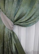 Комплект готовых штор VR-Textil Мрамор Al-9 № 1635ш Зеленый с бирюзовым 100х290 см 2 шт (33-0479) - изображение 5