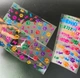 Прозрачные пакеты с рисунком разноцветные лапки фасовочные с зажимами 10 шт 27х12.5 см подарочные для сладостей - изображение 4