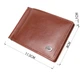 Удобный зажим для денег из натуральной гладкой кожи ST Leather 19427 Коричневый - изображение 7