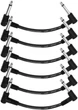 Гитарные патч-кабели Donner Music Guitar Patch Cable Black 6-Pack 15cm EC1048 (6 шт) - изображение 1