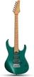 Электрогитара с чехлом и аксессуарами Donner Music DST-700 HSS Green EC6815 - изображение 2