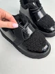 Жіночі зимові уггі ShoesBand Чорні натуральна шкіра наплак короткі 41 (26,5 см) (S39191-4з) - зображення 6