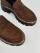 Жіночі лофери ShoesBand Шоколадного кольору натуральна замша 38 (24,5 см) (S98051) - зображення 6