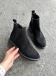 Женские демисезонные челси ShoesBand Черные натуральная замша 39 (25-25,5 см) (S45151-1д) - изображение 6