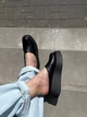 Жіночі бабуші ShoesBand Чорна натуральна шкіра 40 (25,5 см) (S99751) - зображення 7