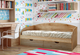 Кровать односпальная Tobi Sho COMFORT с ящиками для детской комнаты, 800х1900 мм Дуб сонома/Дуб трюфель - изображение 4