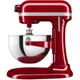 Кухонна машина KitchenAid Heavy Duty 5,2 л 5KSM55SXXEER з відкидним блоком червона - изображение 2