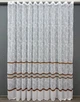Тюль VR-Textil 1554т Cale Жаккард мрамор Белый с коричневым 125х270 см (49-335) - изображение 2