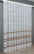 Тюль VR-Textil 1554т Cale Жаккард мрамор Белый с коричневым 125х270 см (49-335) - изображение 3