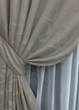 Комплект коротких штор VR-Textil Жакард Allure № 1617ш Тауп 130х170 см 2 шт (35-0271) - зображення 4