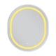 Дзеркало Mixxus Premium ELLIPSE MV05-80x70-REVERSE WHITE (LED Touch, Anti-fog, димер (3-6kK)) (MP6645) - зображення 6