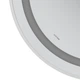 Дзеркало Mixxus Premium ELLIPSE MV05-80x70-REVERSE WHITE (LED Touch, Anti-fog, димер (3-6kK)) (MP6645) - зображення 8
