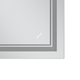 Дзеркало Mixxus Premium QUADRO MR20-50x80-REVERSE (LED Touch, Anti-fog, димер) (MP6620) - зображення 11