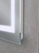 Зеркало Mixxus алюминиевое 80х60 см с LED Touch подсветкой без запотевания. (616193) - изображение 6