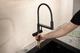 Cмеситель для кухни однорычажный с гибким изливом HANSGROHE Talis M54 черный латунь 72861670 - изображение 6
