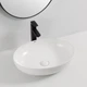 Раковина накладна Mixxus Premium ELLIPSE-0102 515х400х130mm (MP6551) - изображение 5