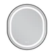 Дзеркало Mixxus Premium ELLIPSE MV05-80x70-REVERSE BLACK (LED Touch, Anti-fog, димер(3-6kK)) (MP6646) - зображення 13