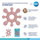 Игрушка-прорезыватель силиконовая с выступами STARFISH Canpol babies (5901691873339) - изображение 5