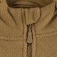Флисовая кофта с капюшоном M-Tac Windblock Division Gen.II Coyote Brown размер XS - изображение 5