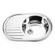 Кухонна мийка Platinum 7750 77*50*16 полировка - зображення 1