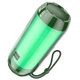 Бездротова колонка Borofone BR25, BT5.3, FM, AUX, USB, TF, 5W, 1200mAh, 2h зі світломузикою темно-зелена - зображення 1