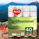 Туалетная бумага Ruta Professional белая, 3-слойная, 40 рулонов - изображение 2