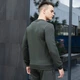 Чоловічий світшот Pobedov 47-0112 XL колір темно-зелений - зображення 2
