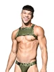 Чоловіча сексуальна портупея (збруя) Andrew Christian 76-0060 one size колір оливковий - зображення 1