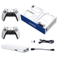 Десткая игровая консоль M15 4K 128GB 20000 игр + два беспроводных контроллера белая - изображение 5