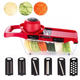 Мультислайсер-овощерезка Mandoline Slicer 6 in 1 c контейнером - изображение 1