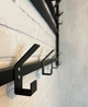Вешалка металлическая разборная в прихожую NC Home Hallway 80 см черная - изображение 4