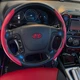 Автомобіля накладка чохол на кермо 38 см 2шт червоний - зображення 8