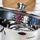 Большая кастрюля 4.7л с отверствиями для слива Ardesto Pot Gemini Lecco - изображение 3