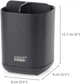 Органайзер для зубних щіток Joseph Joseph EasyStore Toothbrush Caddy (Black) 70598 - зображення 4