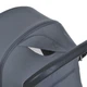 Прогулочная коляска-книжка EL CAMINO ME 1127-S BEYA Midnight Gray с 5-точечными ремнями безопасности - изображение 5