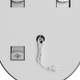 Дзеркало Mixxus Premium Ellipse MV05-80x60-Reverse MP6642 - зображення 6