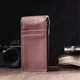 Женская необычная ключница в виде футляра из натуральной кожи GRANDE PELLE 400665 Пудровая - изображение 11