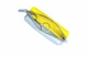 Желто-синяя ключница из гладкой кожи Grande Pelle 4022744512 - изображение 3