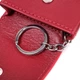 Ключница женская кожаная Grande Pelle leather 400660 красная - изображение 7