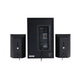 Акустична система 2.1 F380X Sub-28W+2*13W чорний F&D - изображение 2