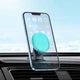 Магнитный держатель для телефона Hoco H2 Crystal Magnetic Car Holder Ice mist - изображение 2